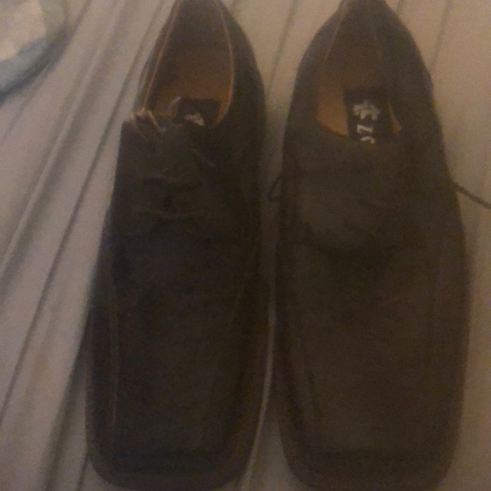 Shoes leather brown